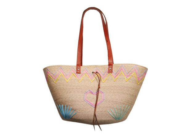 Leonor Pastel Bag by Corazon Playero Back